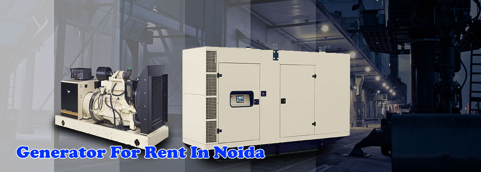 Generator For Rent In Noida